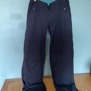 Fleece lined dance studio pants